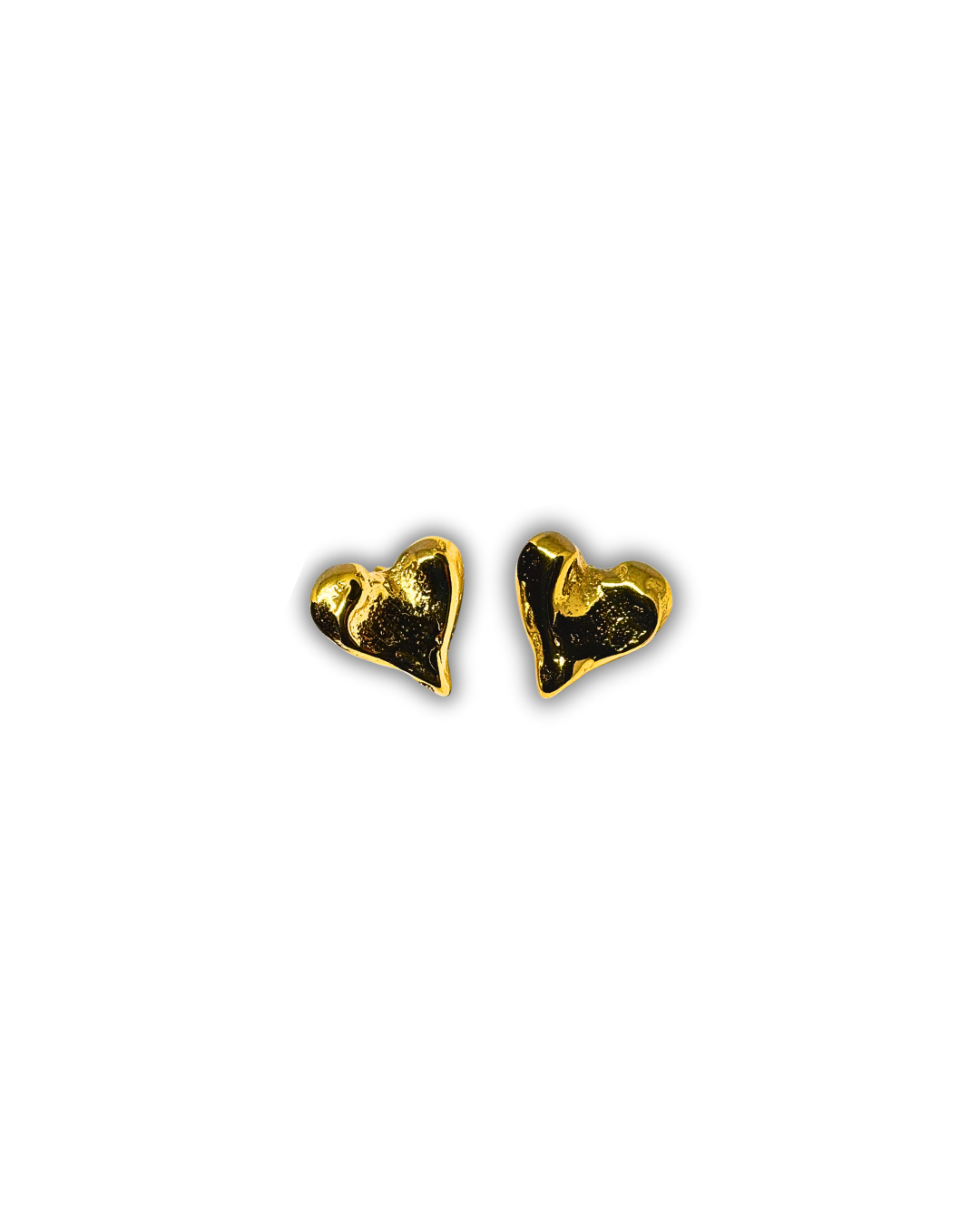Rocky Heart Earrings