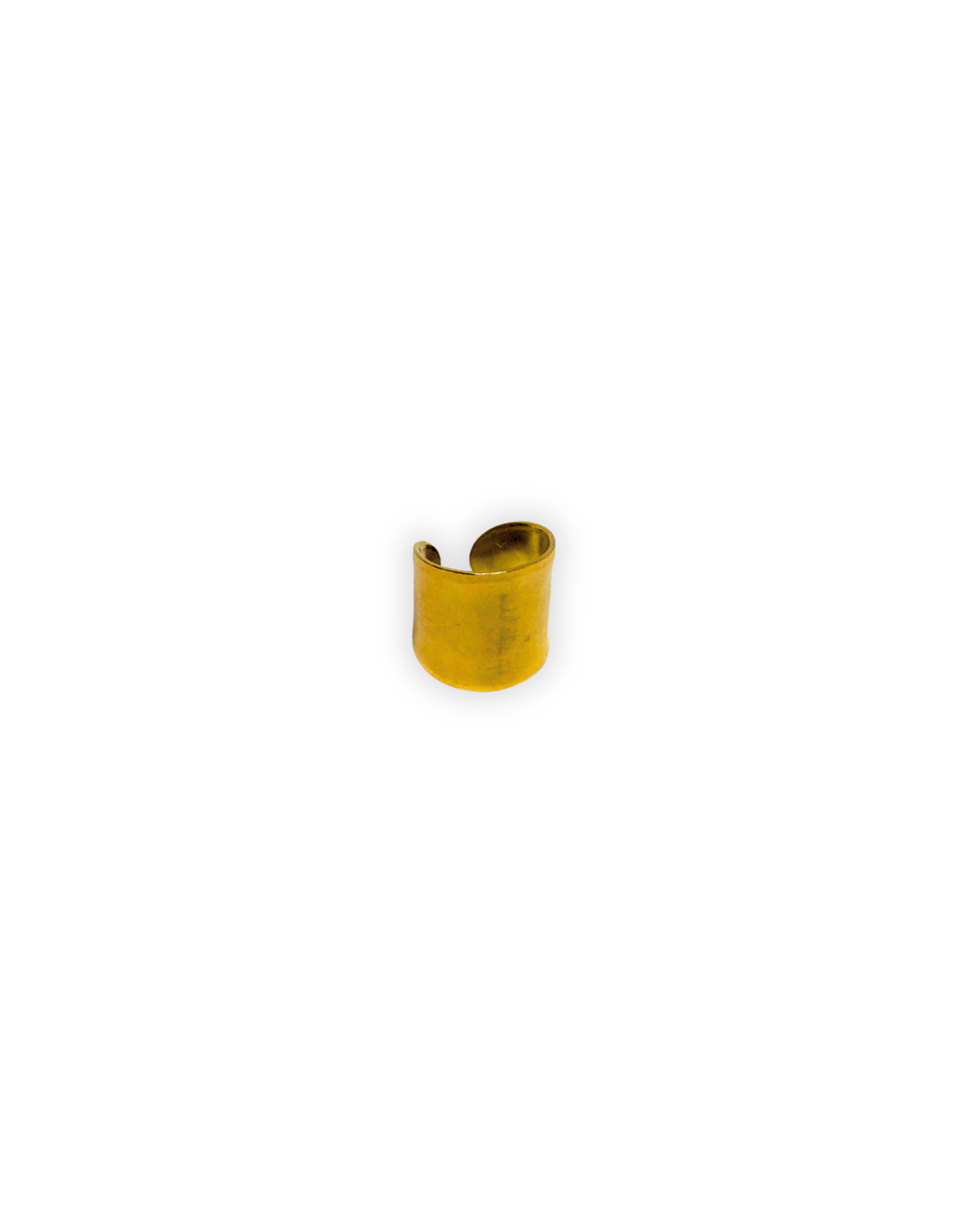 Broad Gold Ring