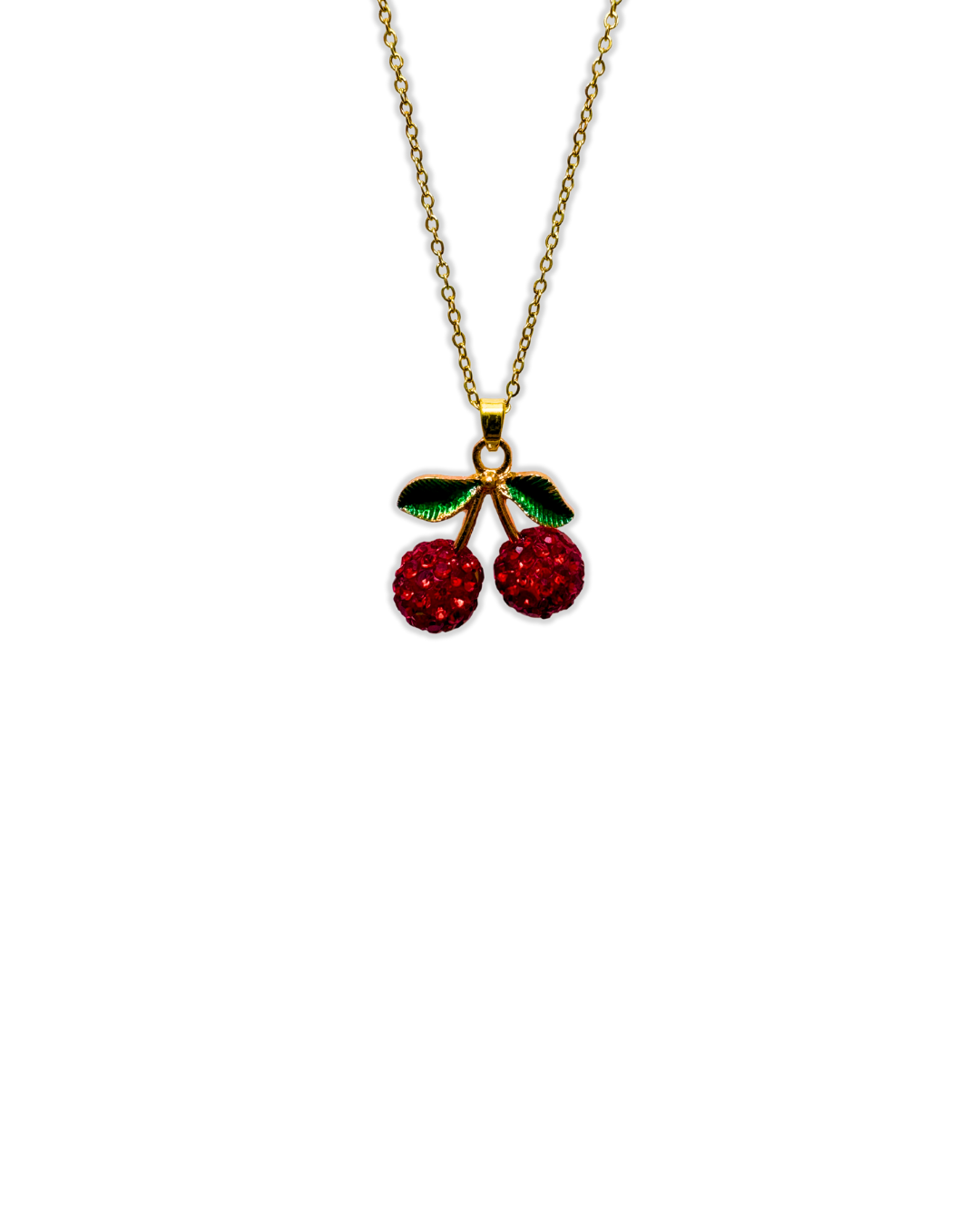 Iced Cherries Necklace