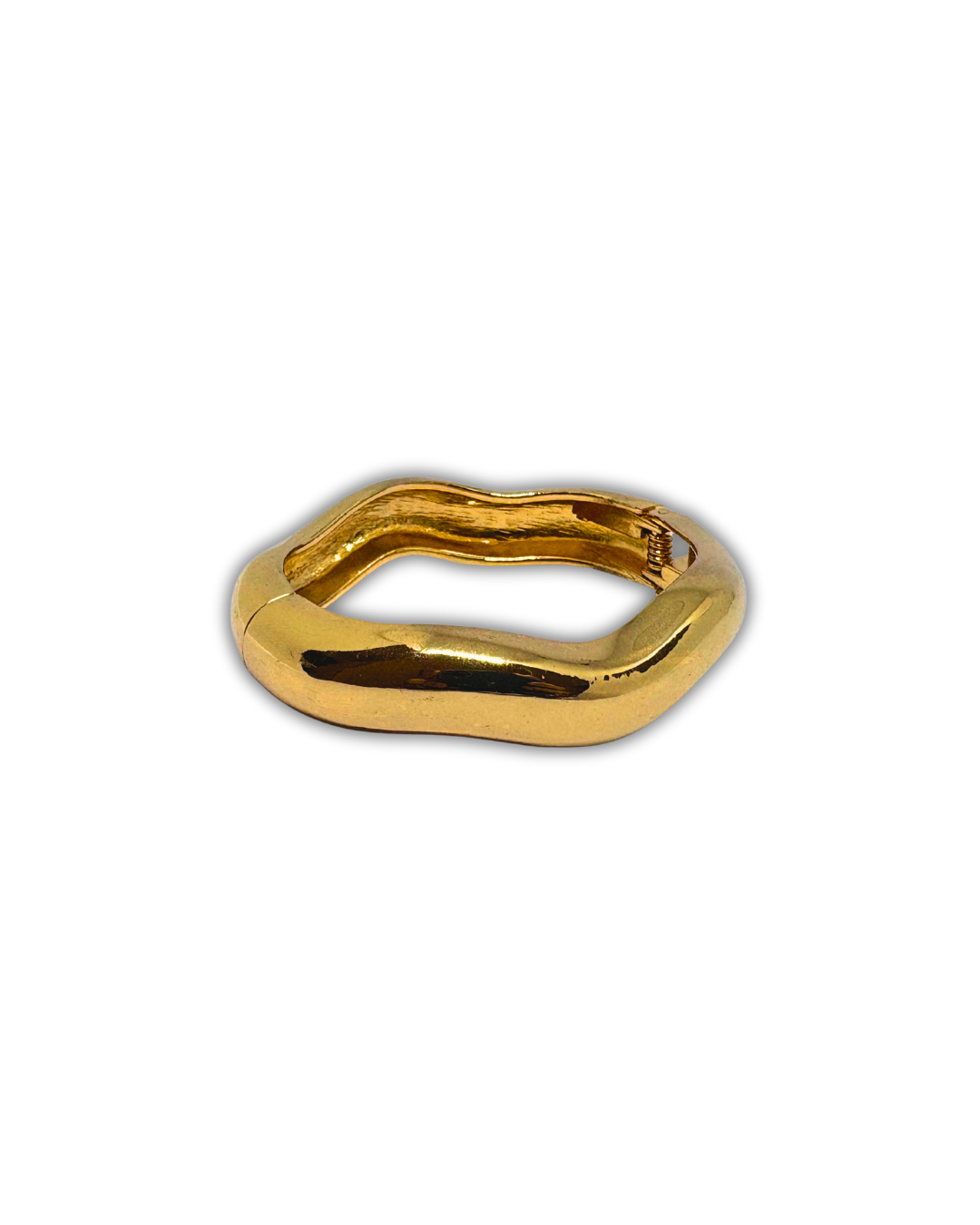 Bless This Hot Mess Cuff (Gold)